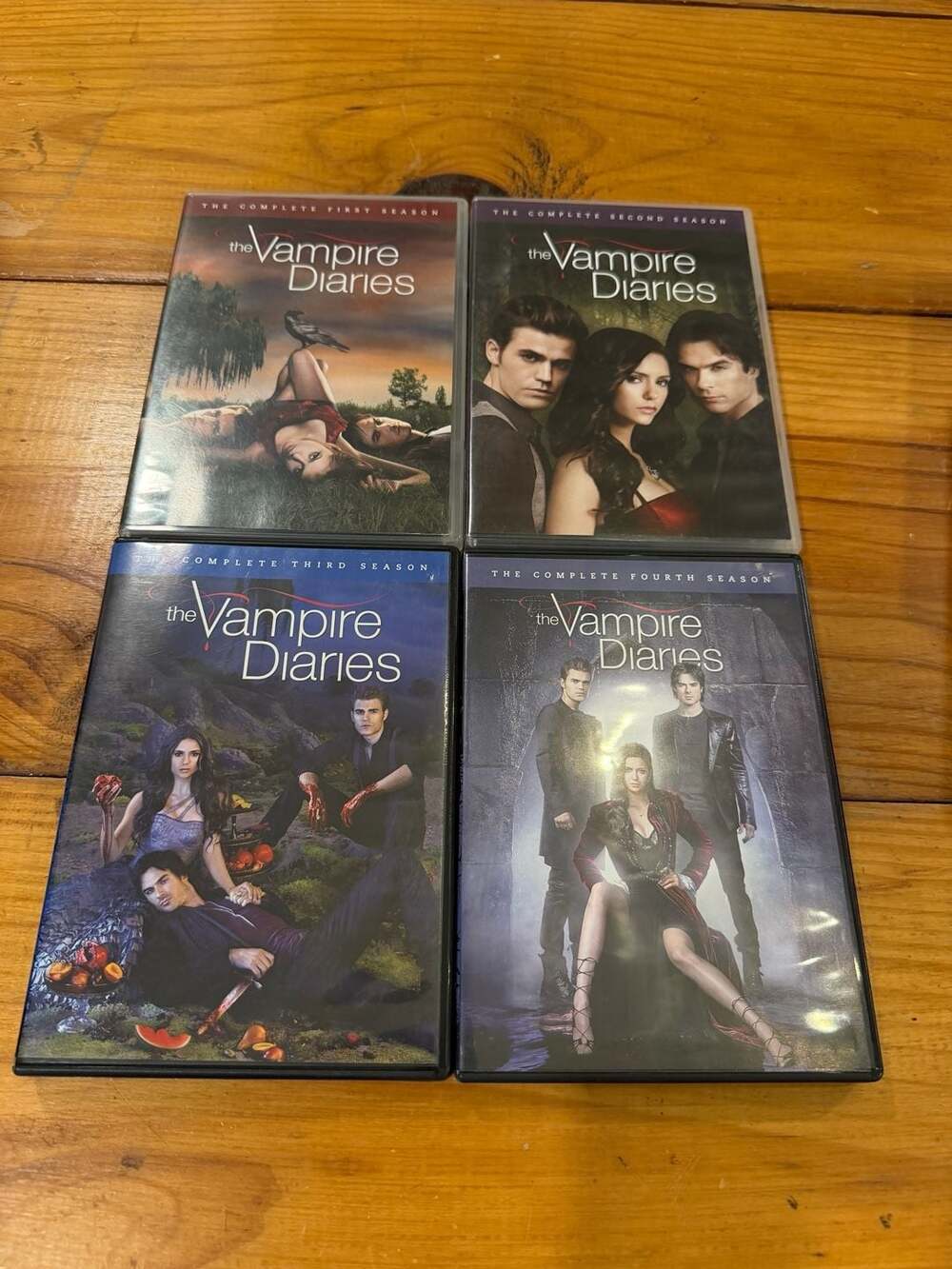 The Vampire Diaries: Seasons 1-4 Complete DVD Box Set Lot